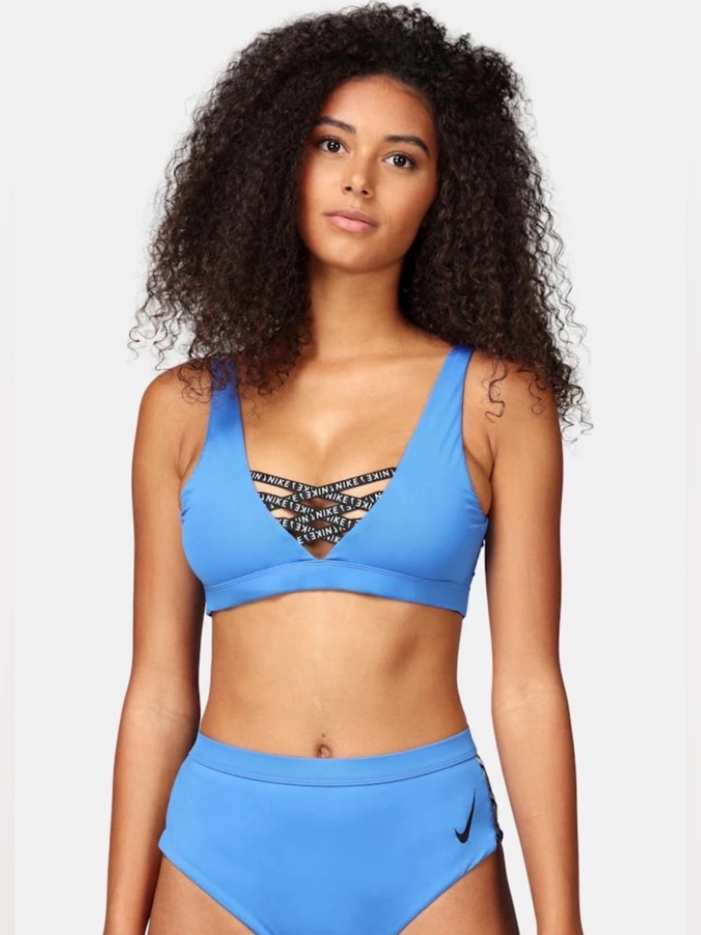 Nike Women's Sneakerkini Bikini Top Bottom Swim Set